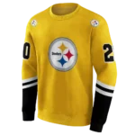 custom-pittsburgh-steelers-striped-sleeves-gold-hoodie-best-selling