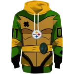 custom-pittsburgh-steelers-superhero-armor-gold-green-hoodie-best-selling