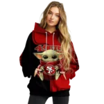 custom-san-francisco-49ers-baby-yoda-red-black-hoodie-best-selling