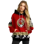 custom-san-francisco-49ers-grateful-vibes-red-hoodie-best-selling