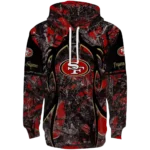 custom-san-francisco-49ers-hunting-theme-red-black-hoodie-best-selling