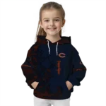 customized-chicago-bears-deer-silhouette-blue-hoodie-best-selling