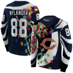 customized-chicago-bears-puzzle-pieces-blue-hoodie-best-selling-2