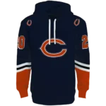 customized-chicago-bears-striped-sleeves-blue-hoodie-best-selling