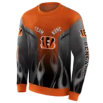 customized-cincinnati-bengals-flame-design-orange-hoodie-best-selling