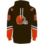 customized-cleveland-browns-striped-sleeves-brown-hoodie-best-selling