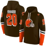 customized-cleveland-browns-striped-sleeves-brown-hoodie-best-selling