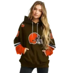 customized-cleveland-browns-striped-sleeves-brown-hoodie-best-selling