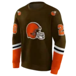 customized-cleveland-browns-striped-sleeves-brown-hoodie-best-selling