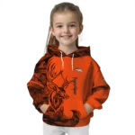 customized-denver-broncos-deer-silhouette-orange-hoodie-best-selling