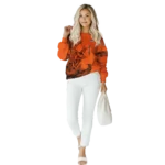 customized-denver-broncos-deer-silhouette-orange-hoodie-best-selling