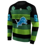 customized-detroit-lions-celtic-patterns-green-hoodie-best-selling