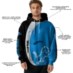 customized-detroit-lions-minimalist-design-blue-black-hoodie-best-selling