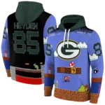 customized-green-bay-packers-mario-blue-black-hoodie-best-selling