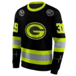 customized-green-bay-packers-safety-motif-black-neon-green-hoodie-best-selling