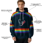 customized-houston-texans-rainbow-stripes-blue-hoodie-best-selling