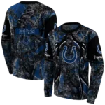 customized-indianapolis-colts-hunting-theme-blue-black-hoodie-best-selling