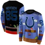 customized-indianapolis-colts-mario-blue-black-hoodie-best-selling