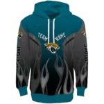 customized-jacksonville-jaguars-flame-design-teal-hoodie-best-selling