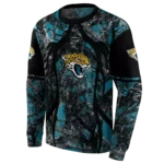customized-jacksonville-jaguars-hunting-theme-teal-black-hoodie-best-selling