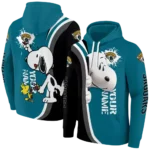 customized-jacksonville-jaguars-peeking-snoopy-teal-hoodie-best-selling