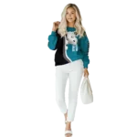 customized-jacksonville-jaguars-peeking-snoopy-teal-hoodie-best-selling
