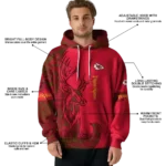 customized-kansas-city-chiefs-deer-silhouette-red-hoodie-best-selling