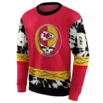 customized-kansas-city-chiefs-grateful-vibes-red-hoodie-best-selling