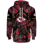 customized-kansas-city-chiefs-hunting-theme-red-black-hoodie-best-selling