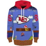customized-kansas-city-chiefs-mario-blue-black-hoodie-best-selling