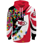 customized-kansas-city-chiefs-puzzle-pieces-red-hoodie-best-selling