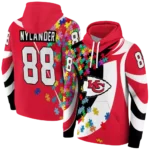 customized-kansas-city-chiefs-puzzle-pieces-red-hoodie-best-selling