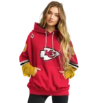 customized-kansas-city-chiefs-striped-sleeves-red-hoodie-best-selling