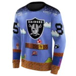 customized-las-vegas-raiders-mario-blue-black-hoodie-best-selling