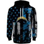 customized-los-angeles-chargers-distressed-flag-blue-black-hoodie-best-selling