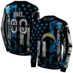 customized-los-angeles-chargers-distressed-flag-blue-black-hoodie-best-selling