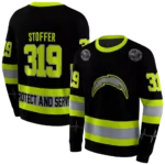 customized-los-angeles-chargers-safety-motif-black-neon-green-hoodie-best-selling