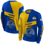 customized-los-angeles-rams-abstract-shape-blue-hoodie-best-selling