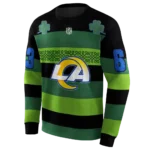 customized-los-angeles-rams-celtic-patterns-green-hoodie-best-selling