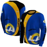 customized-los-angeles-rams-minimalist-design-blue-black-hoodie-best-selling