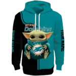 customized-miami-dolphins-baby-yoda-aqua-black-hoodie-best-selling