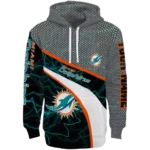 customized-miami-dolphins-hexagonal-mesh-aqua-black-gray-hoodie-best-selling