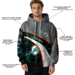 customized-miami-dolphins-hexagonal-mesh-aqua-black-gray-hoodie-best-selling