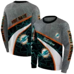 customized-miami-dolphins-hexagonal-mesh-aqua-black-gray-hoodie-best-selling