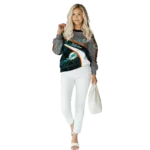 customized-miami-dolphins-hexagonal-mesh-aqua-black-gray-hoodie-best-selling