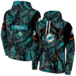 customized-miami-dolphins-hunting-theme-aqua-black-hoodie-best-selling
