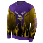 customized-minnesota-vikings-flame-design-purple-hoodie-best-selling