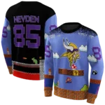 customized-minnesota-vikings-mario-blue-black-hoodie-best-selling