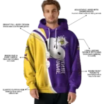 customized-minnesota-vikings-peeking-snoopy-purple-hoodie-best-selling