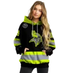 customized-minnesota-vikings-safety-motif-black-neon-green-hoodie-best-selling
